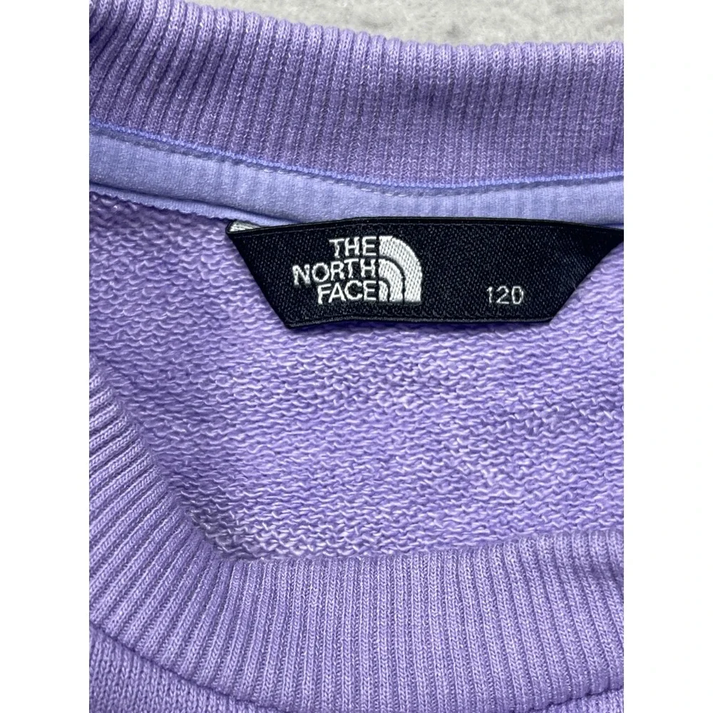 The North Face Sweatshirt Dress Fleece Purple Size 120 Girls